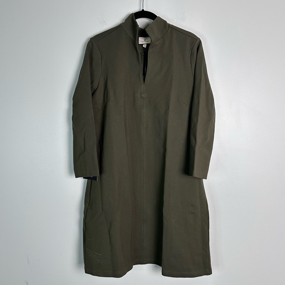 TUCKERNUCK Olive Green Ponte Clifton Dress - Picture 8 of 13